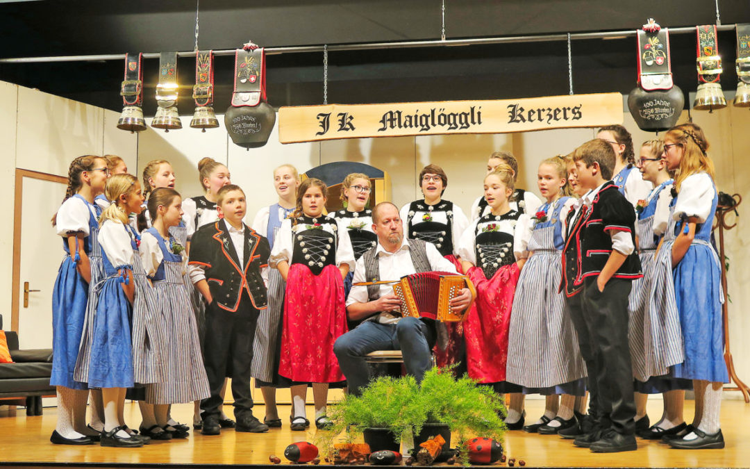 Die Jodler luden zum Konzert ein