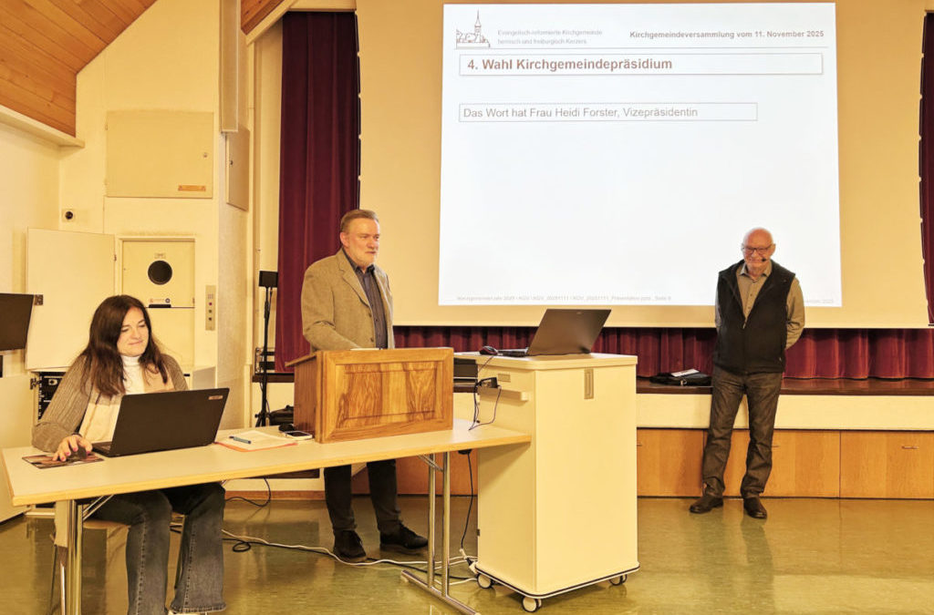 Ein neuer Präsident für die Kirchgemeinde Kerzers