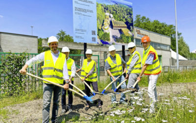 Die Baustelle für die neue ARA ist eröffnet