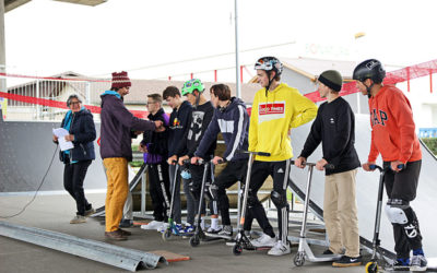 Skatepark mit neuen Rampen eingeweiht