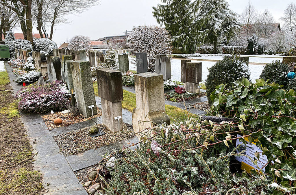 Nach Ostern werden Grabfelder aufgehoben